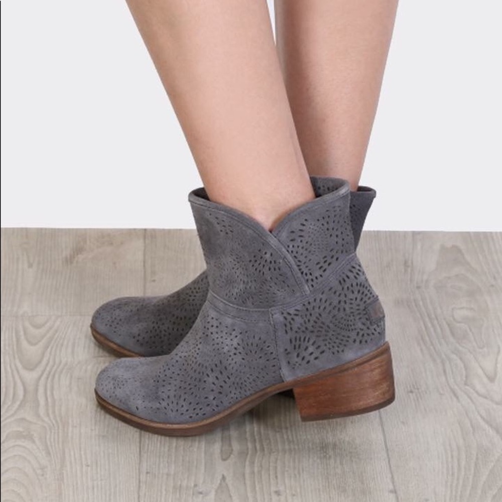 NEW!! Ugg Grey Booties! Beautiful!
